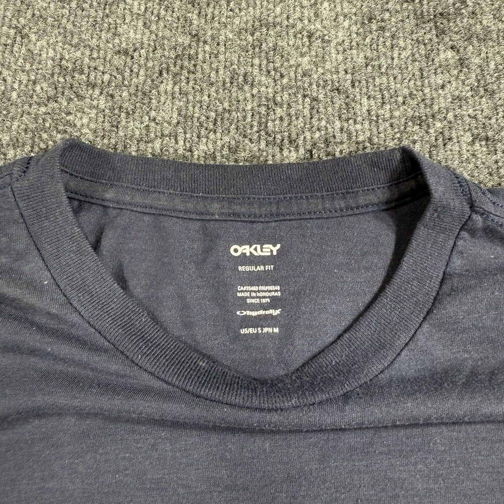 Oakley Team USA T Shirt Mens Medium Navy Blue Regular Fit Olympics Logo Graphic - Picture 7 of 10